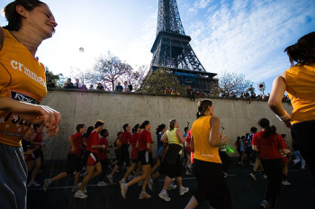 running
